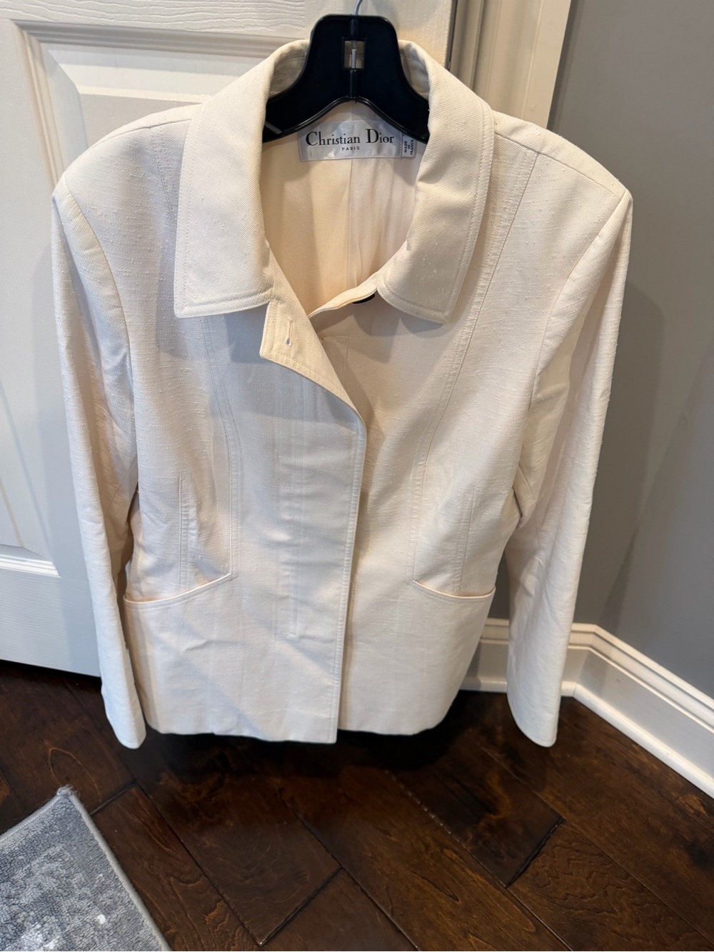 100% Authentic Dior Cotton Shantung Jacket